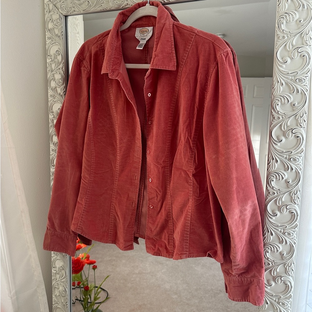 Talbots Vintage Corduroy Button Down